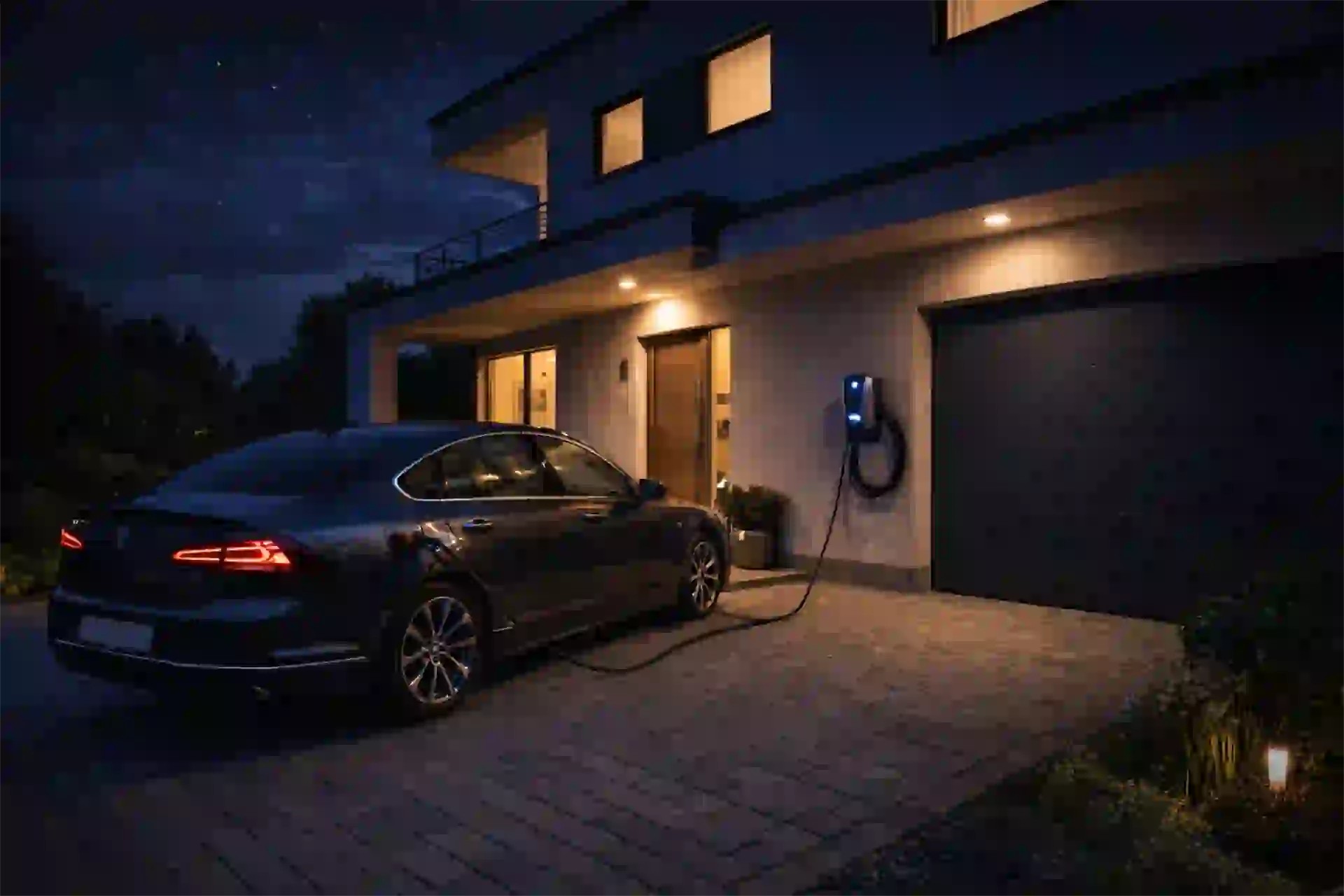 Installation borne de recharge à Oissy